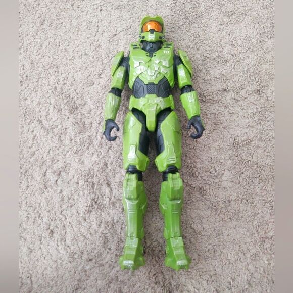 Halo Master Chief 12 Inch Collectible Figure Jazwares 2020 PRE-OWNED - Picture 1 of 3